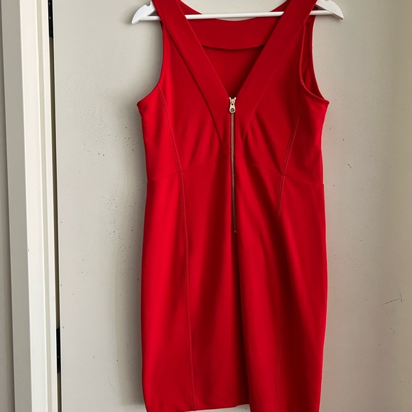 Ted Baker Red Sheath Tank Mini Dress - Picture 3 of 5